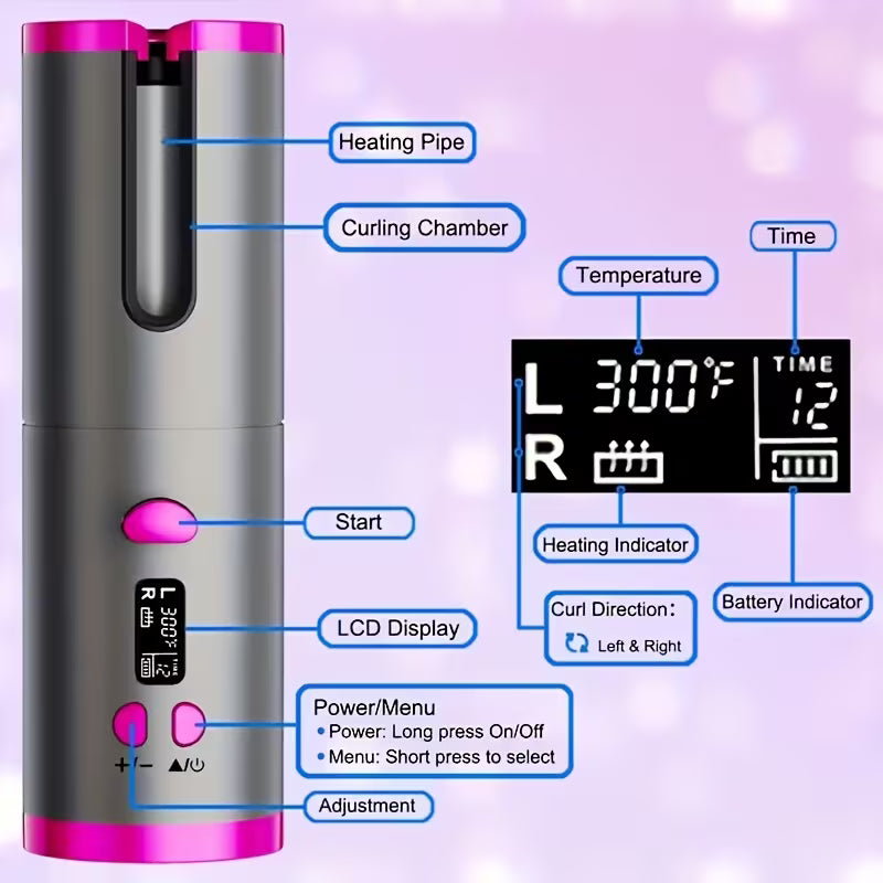 Ultimate Cordless Auto Curler
