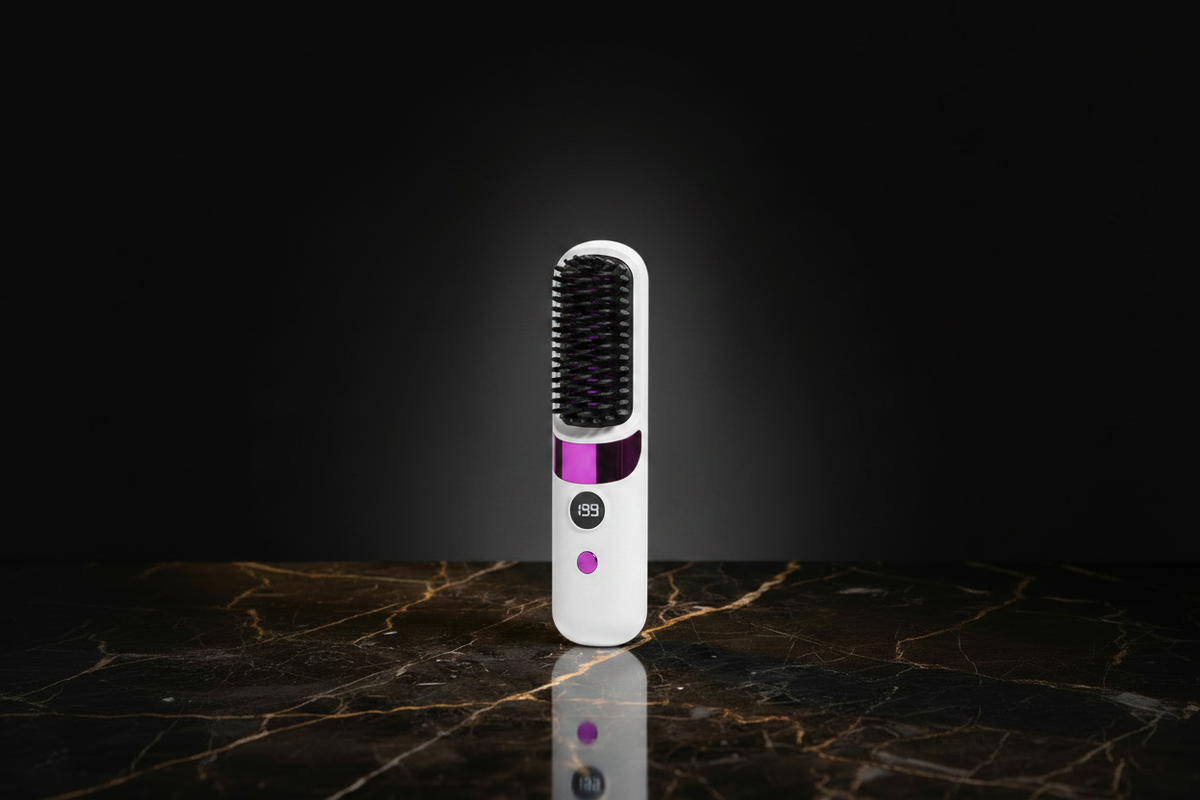 White Brush - Dark Marble Hero